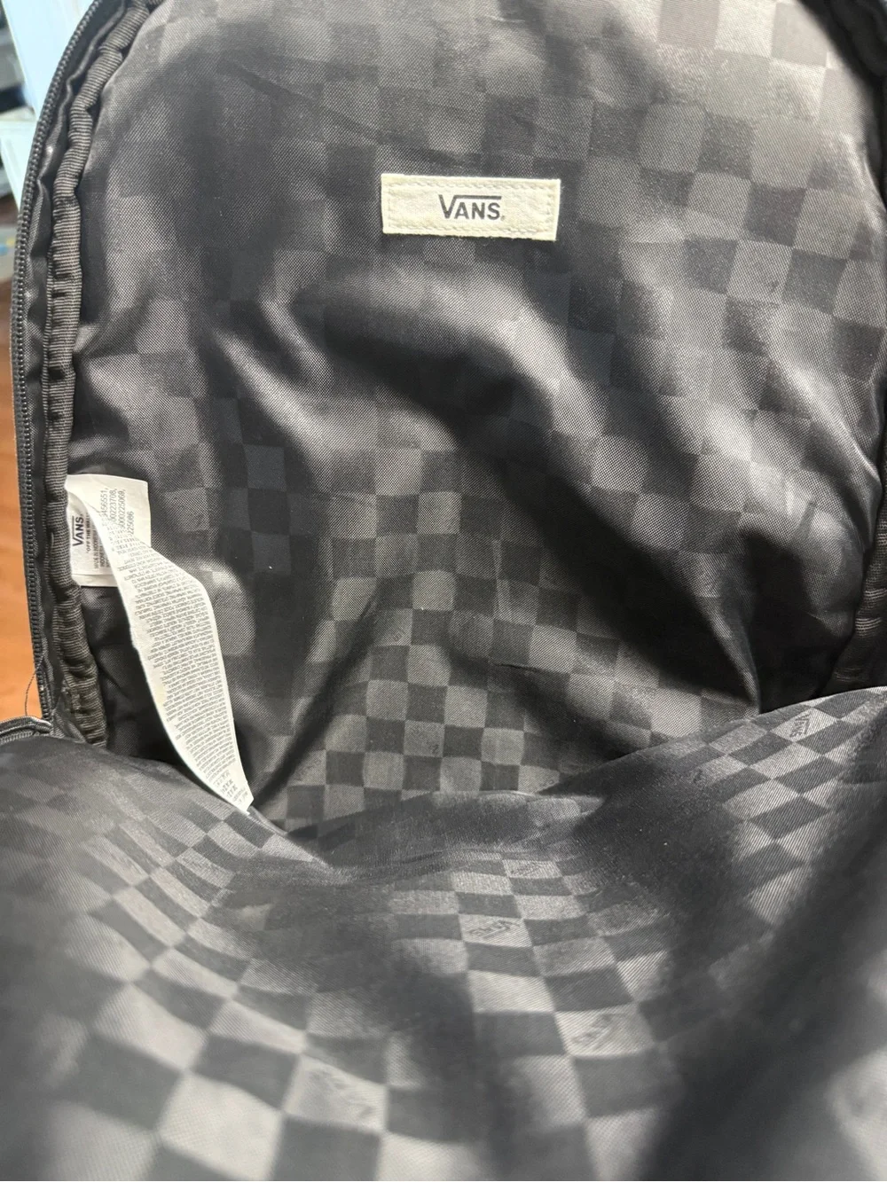 Vans Black Floral Backpack -Casual Daypack